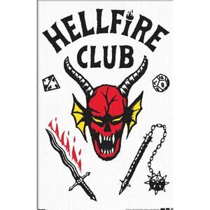 Stranger Things Season 5 Hellfire Club Poster AllPosters 22.375"x34" New Sealed